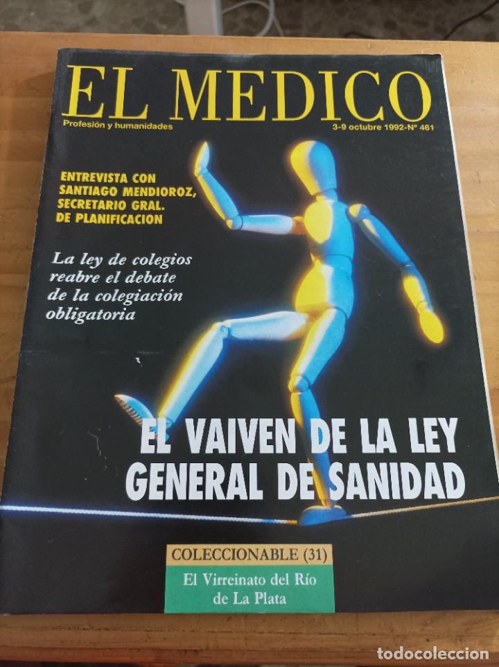 Second hand books: REVISTA EL M&Eacute;DICO.PROFESION Y HUMANIDADES, 3-9 OCTUBRE, 1992,NUM.461,VER &Iacute;NDICE.