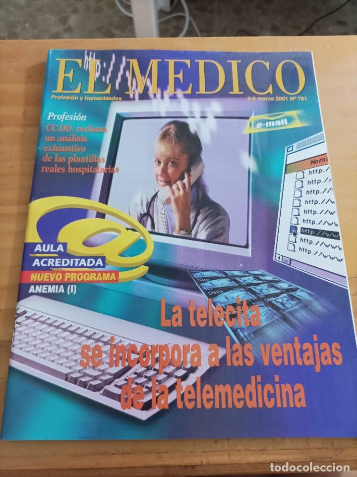 Libri di seconda mano: REVISTA EL M&Eacute;DICO.PROFESION Y HUMANIDADES, 3-9 MARZO 2001,NUM.781,VER &Iacute;NDICE.