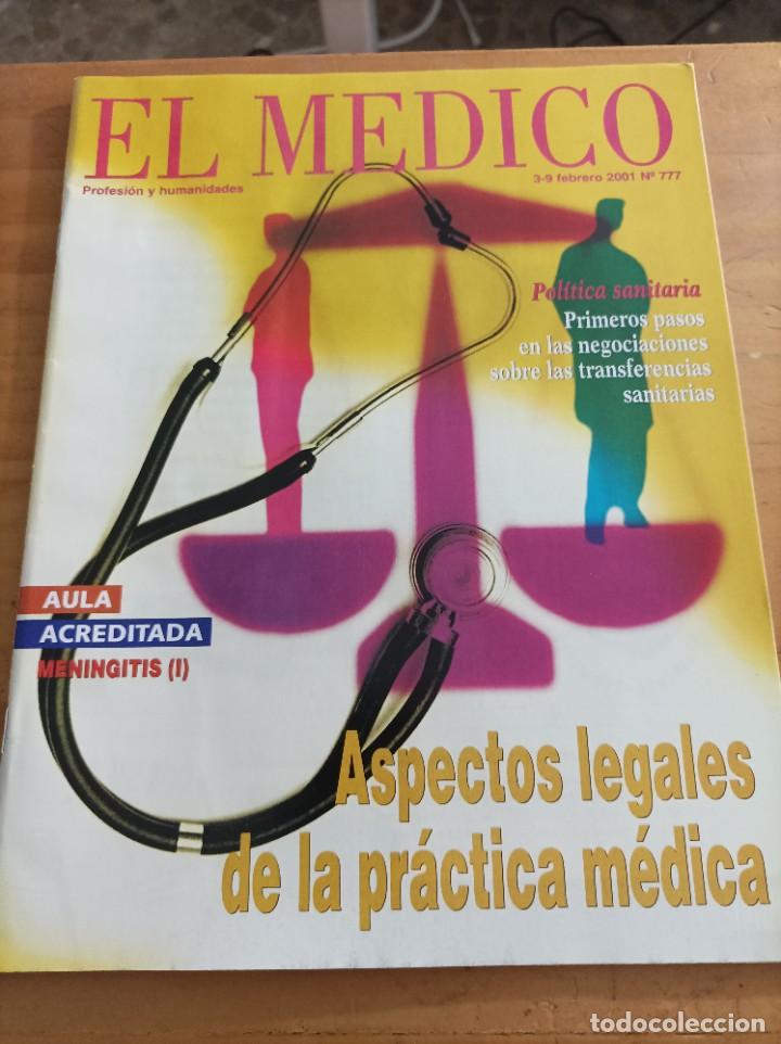 Libri di seconda mano: REVISTA EL M&Eacute;DICO.PROFESION Y HUMANIDADES,3-9 FEBRERO, 2001,NUM.777,VER &Iacute;NDICE.