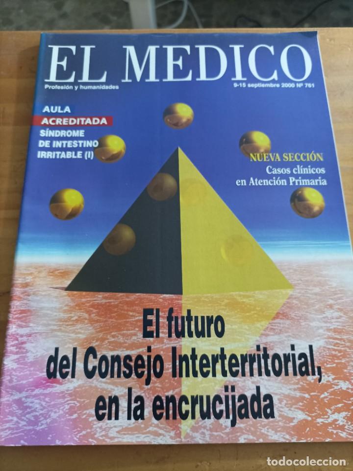Libri di seconda mano: REVISTA EL M&Eacute;DICO.PROFESION Y HUMANIDADES,9-15 SEPTIEMBRE 2000,NUM.761,VER &Iacute;NDICE.