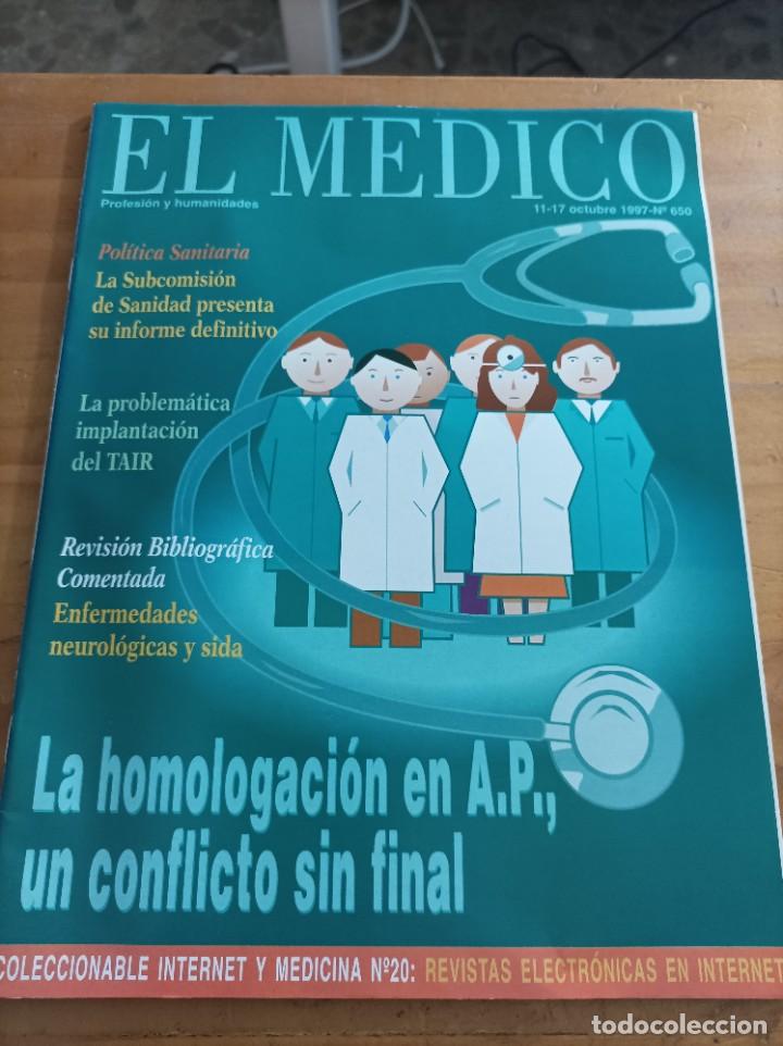 Libri di seconda mano: REVISTA EL M&Eacute;DICO.PROFESION Y HUMANIDADES, 11-17 OCTUBRE, 1997,NUM.650,VER &Iacute;NDICE.