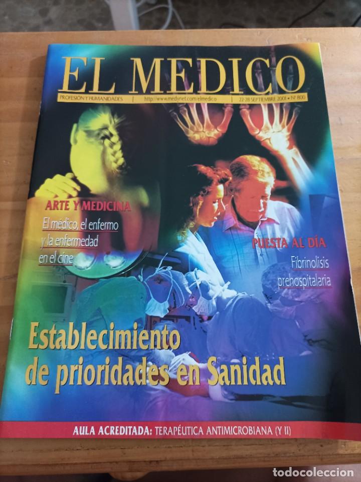 Libri di seconda mano: REVISTA EL M&Eacute;DICO.PROFESION Y HUMANIDADES, 22-28 SEPTIEMBRE, 2001,NUM.800,VER &Iacute;NDICE.