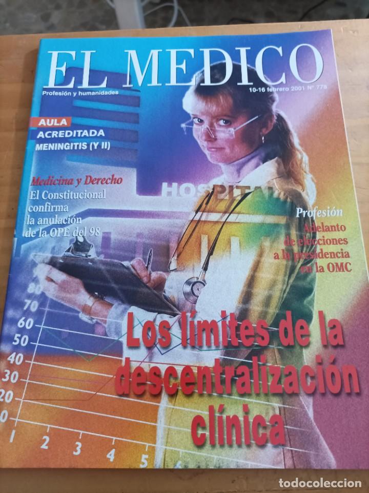 Libri di seconda mano: REVISTA EL M&Eacute;DICO.PROFESION Y HUMANIDADES,10-16 FEBRERO, 2001,NUM.778,VER &Iacute;NDICE.
