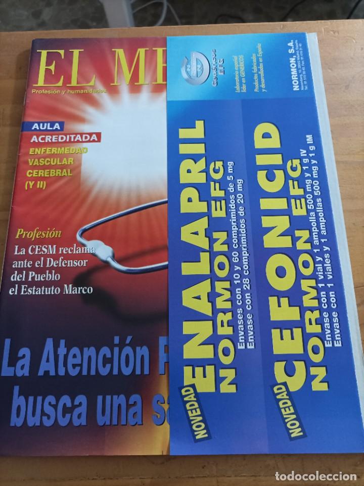 Libri di seconda mano: REVISTA EL M&Eacute;DICO.PROFESION Y HUMANIDADES,23-29 JUNIO, 2001,NUM.796,VER &Iacute;NDICE.