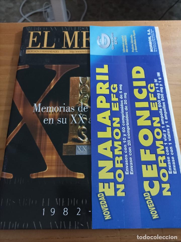 Libri di seconda mano: REVISTA EL M&Eacute;DICO.PROFESION Y HUMANIDADES, 1982-2001, SUPLEMENTO NUM.811,VER &Iacute;NDICE.