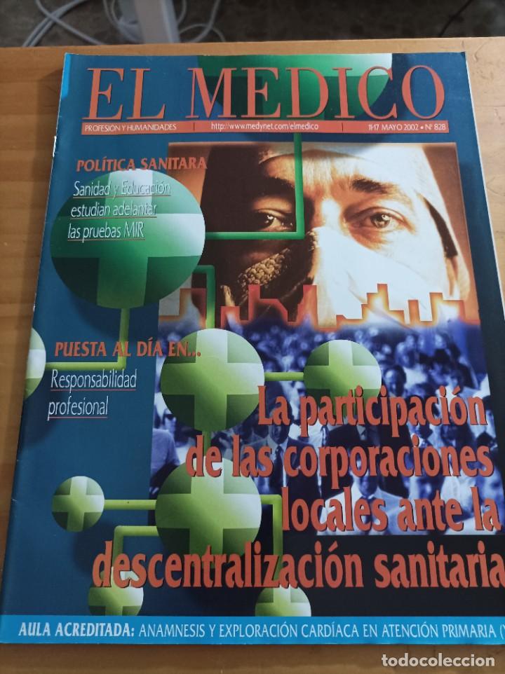 Libri di seconda mano: REVISTA EL M&Eacute;DICO.PROFESION Y HUMANIDADES,11-17 MAYO, 2002,NUM.828,VER &Iacute;NDICE.
