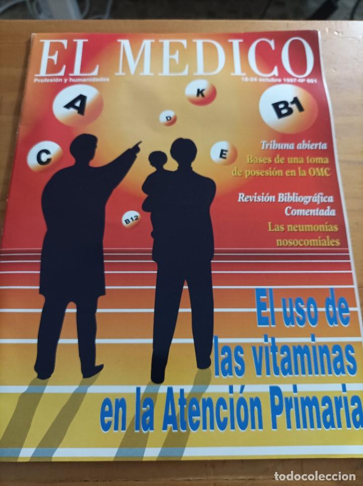 Libri di seconda mano: REVISTA EL M&Eacute;DICO.PROFESION Y HUMANIDADES,18-24 OCTUBRE 1997,NUM.651,VER &Iacute;NDICE.
