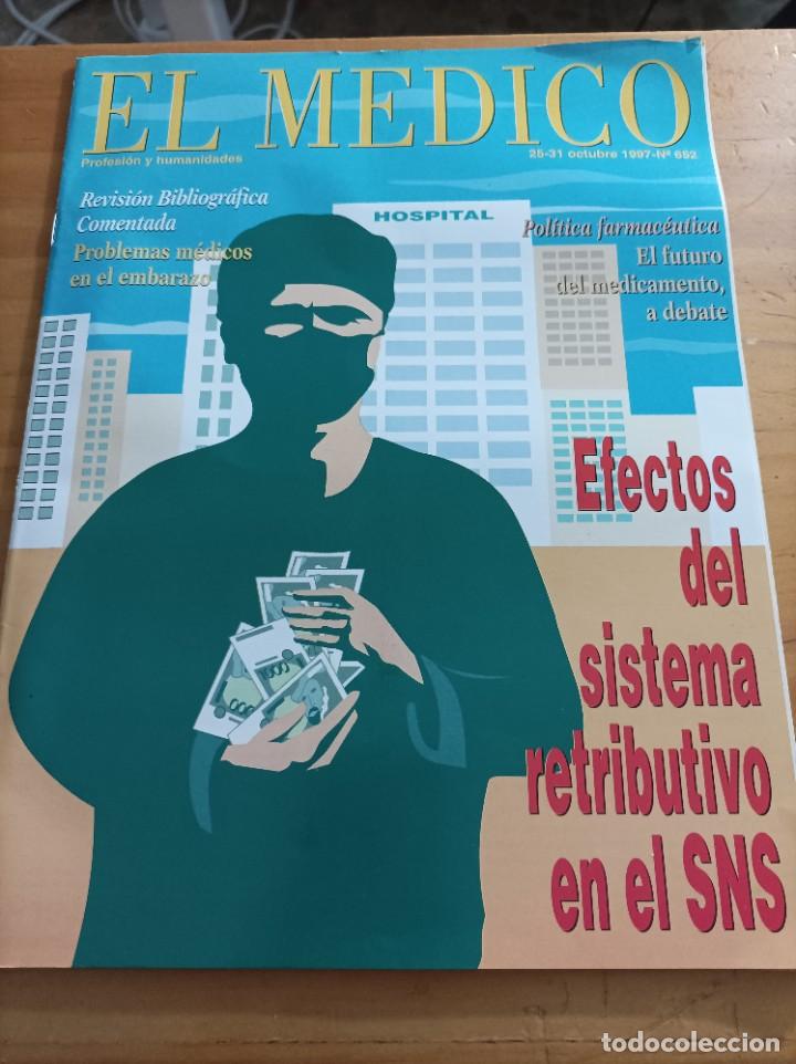 Libri di seconda mano: REVISTA EL M&Eacute;DICO.PROFESION Y HUMANIDADES, 25-31 OCTUBRE,1997,NUM.652,VER &Iacute;NDICE.