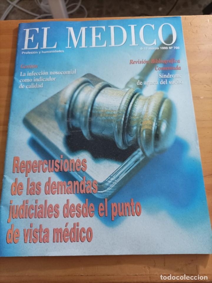 Libri di seconda mano: REVISTA EL M&Eacute;DICO.PROFESION Y HUMANIDADES, 6-12 MARZO, 1999,NUM.706,VER &Iacute;NDICE.