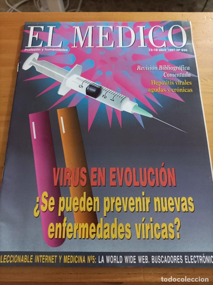 Libri di seconda mano: REVISTA EL M&Eacute;DICO.PROFESION Y HUMANIDADES,12-18 ABRIL,1997,NUM.635,VER &Iacute;NDICE.