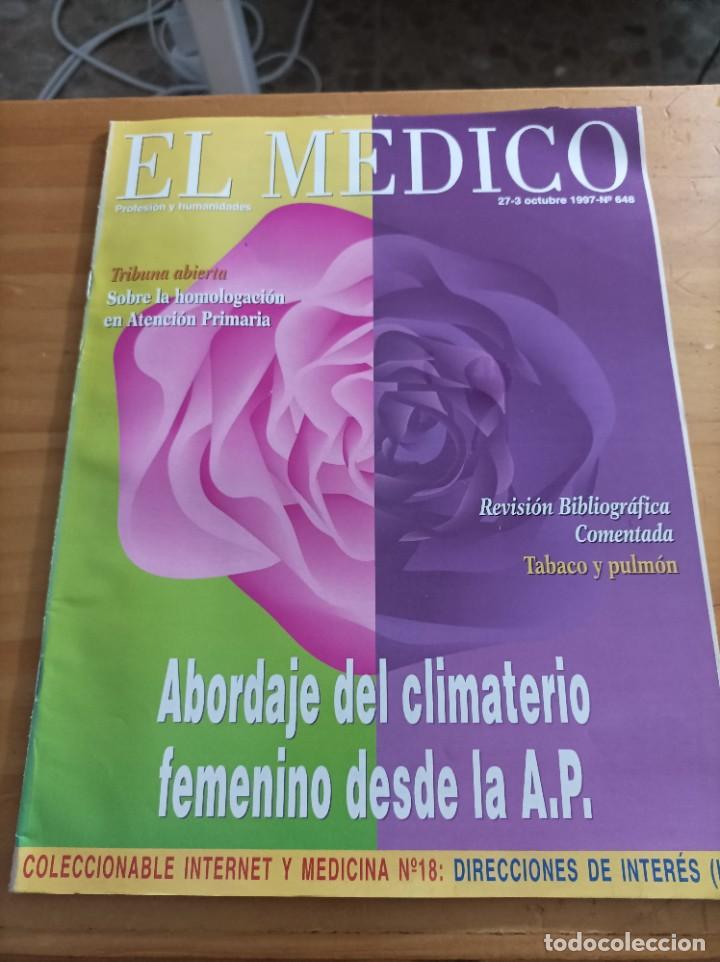 Libri di seconda mano: REVISTA EL M&Eacute;DICO.PROFESION Y HUMANIDADES,27-3 OCTUBRE 1997,NUM.648,VER &Iacute;NDICE.