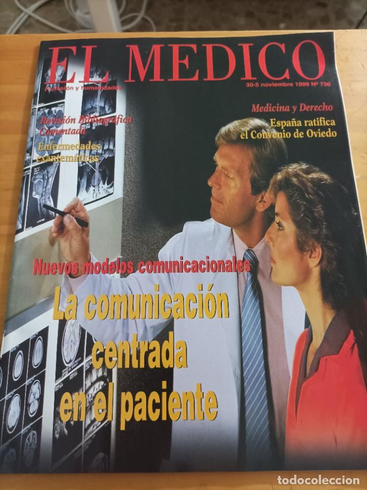 Libri di seconda mano: REVISTA EL M&Eacute;DICO.PROFESION Y HUMANIDADES,30-5 NOVIEMBRE 1999,NUM.730,VER &Iacute;NDICE.