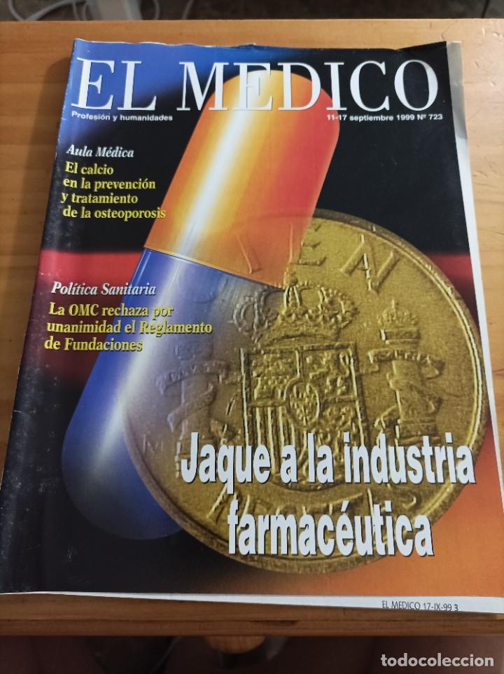 Libri di seconda mano: REVISTA EL M&Eacute;DICO.PROFESION Y HUMANIDADES,11-17 SEPTIEMBRE,1999,NUM.723,VER &Iacute;NDICE.