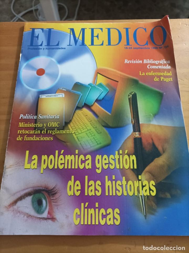 Libri di seconda mano: REVISTA EL M&Eacute;DICO.PROFESION Y HUMANIDADES,18-24 SEPTIEMBRE,1999,NUM.724,VER &Iacute;NDICE.