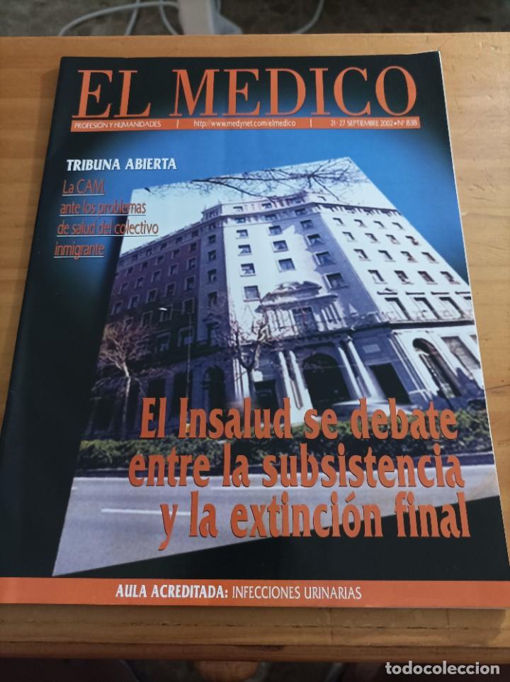 Libri di seconda mano: REVISTA EL M&Eacute;DICO.PROFESION Y HUMANIDADES, 21-27 SEPTIEMBRE, 2002,NUM.838,VER &Iacute;NDICE.