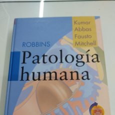 Livres d'occasion: ROBBINS. PATOLOGÍA HUMANA 8ª EDICION KUMAR / ABBAS / ASTER EDITORIAL ELSEVIER. Lote 315321578