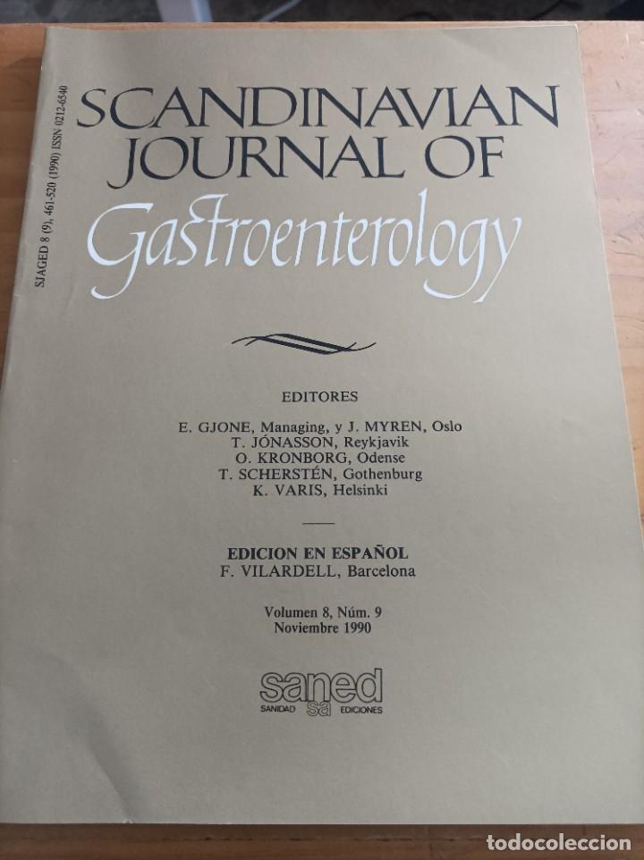 Libri di seconda mano: SCANDINAVIAN JOURNAL OF GASTROENTEROLOGY,VOL.8,NUM.9, NOVIEMBRE 1990.VER INDICE.