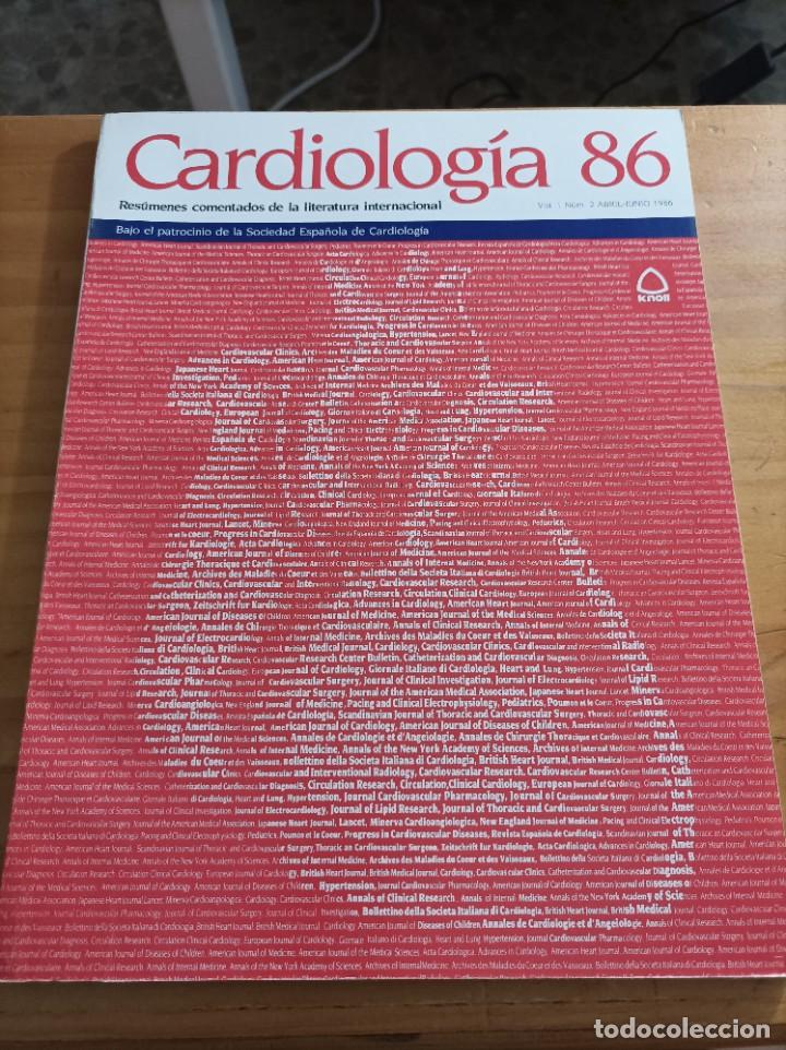Libri di seconda mano: CARDIOLOGIA 86,VOL.1,NUM.2,ABRIL-JUNIO 1986.VER &Iacute;NDICE.