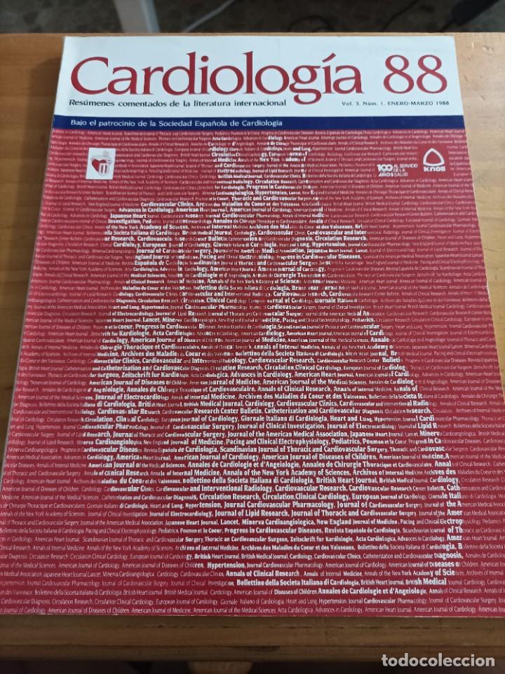 Libri di seconda mano: CARDIOLOGIA 88,VOL.3,NUM.1,ENERO-MARZO 1988.VER &Iacute;NDICE.