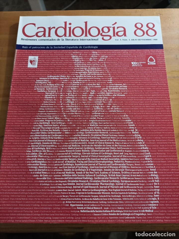 Libri di seconda mano: CARDIOLOGIA 88,VOL.3,NUM.3,JULIO-SEPTIEMBRE 1988.VER &Iacute;NDICE.