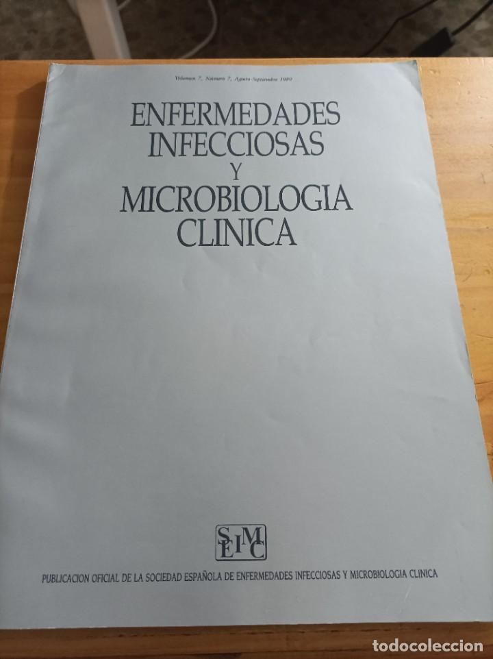 Libri di seconda mano: ENFERMEDADES INFECCIOSAS Y MICROBIOLOGIA CLINICA.VOL.7,NUM.7, AGOSTO- SEPTIEMBRE 1989.VER &Iacute;NDICE.