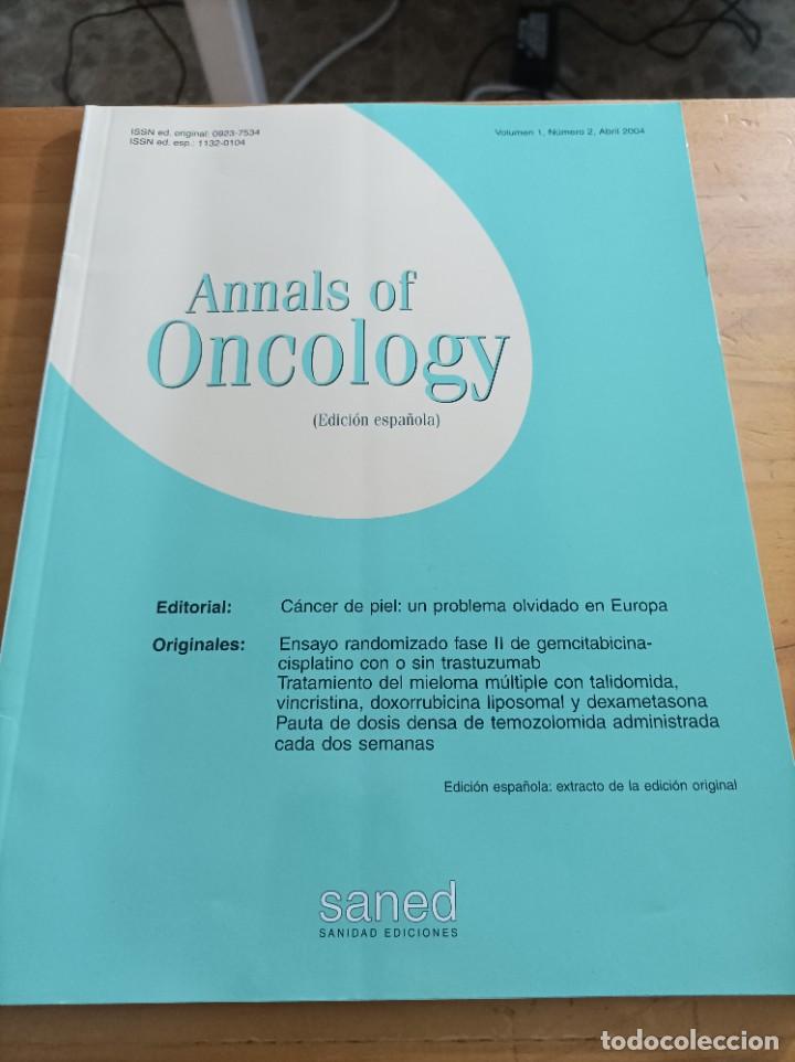 Libri di seconda mano: REVISTA MEDICA ANNALS OF ONCOLOGY.VOL.1.NUM.2,ABRIL 2004.