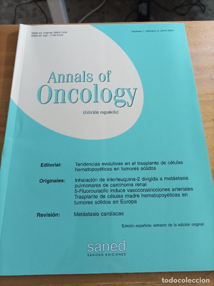 Libri di seconda mano: REVISTA MEDICA ANNALS OF ONCOLOGY.VOL.1.NUM.3,JUNIO 2004.