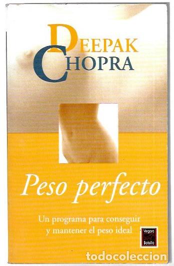 Libros de segunda mano: Deepak Chopra . Peso perfecto - Foto 1