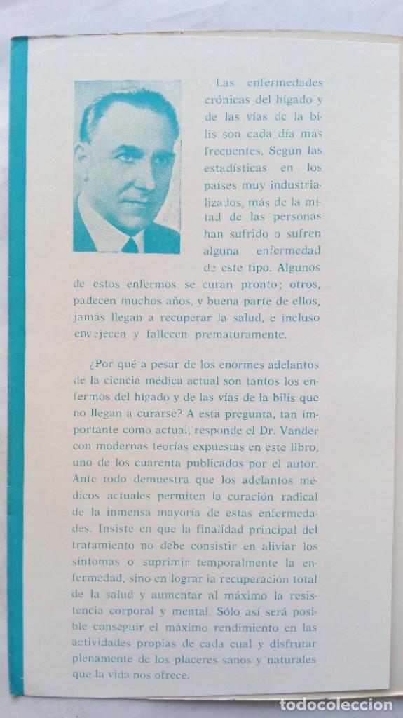 Libros de segunda mano: C&uacute;rate del H&iacute;gado. Dr. Vander. - Foto 3