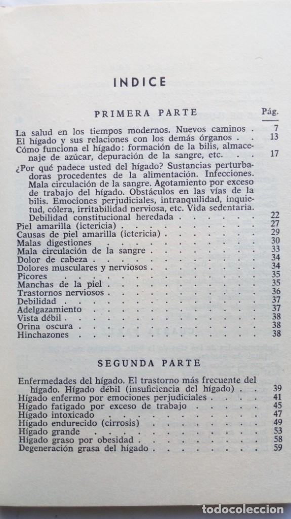 Libros de segunda mano: C&uacute;rate del H&iacute;gado. Dr. Vander. - Foto 4