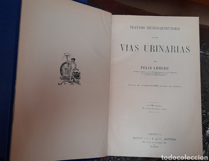 Libros de segunda mano: Tratado medico- quirurjico de las vias urinarias. - Legueu, Felix (s.d.)