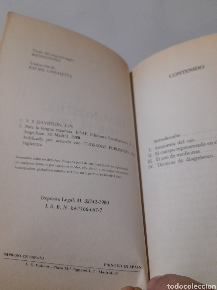 Libros de segunda mano: Diagn&oacute;stico por el iris - Foto 2