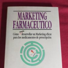 Libros de segunda mano: MARKETING FARMACEUTICO
