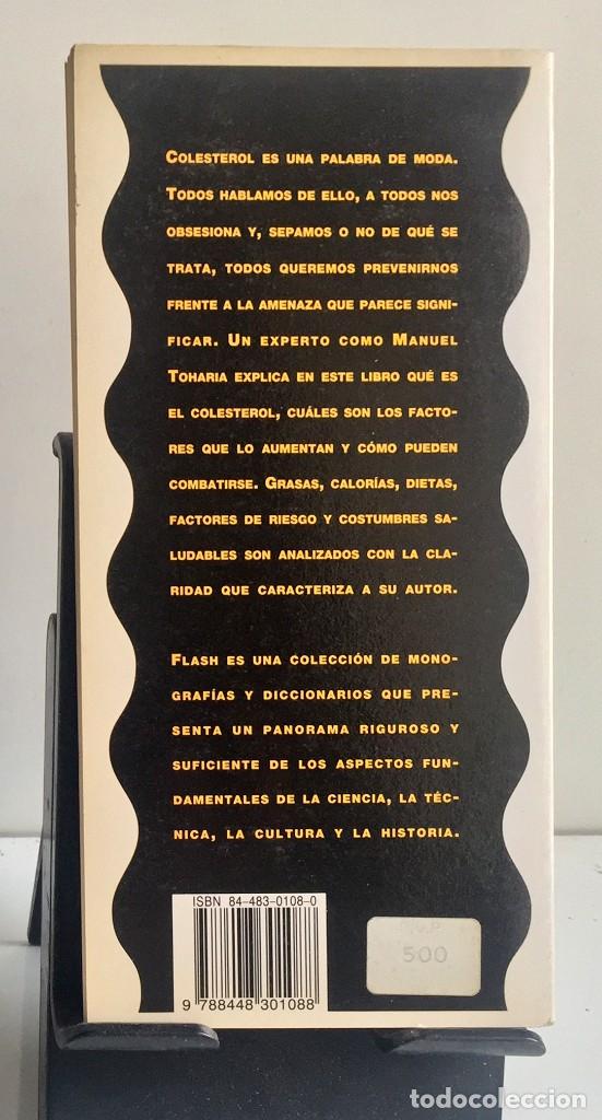 Libros de segunda mano: EL COLESTEROL. Manuel Toharia - Foto 2
