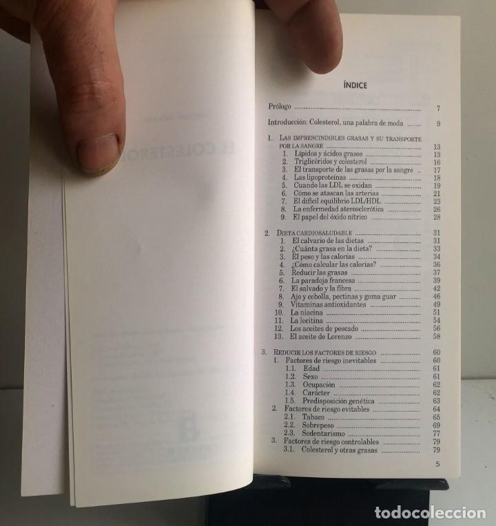 Libros de segunda mano: EL COLESTEROL. Manuel Toharia - Foto 4