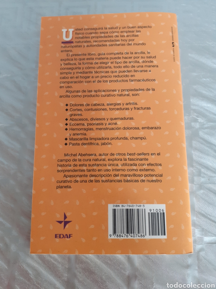 Libros de segunda mano: LIBRO &rdquo; LA ARCILLA CURATIVA &rdquo;. - Foto 2