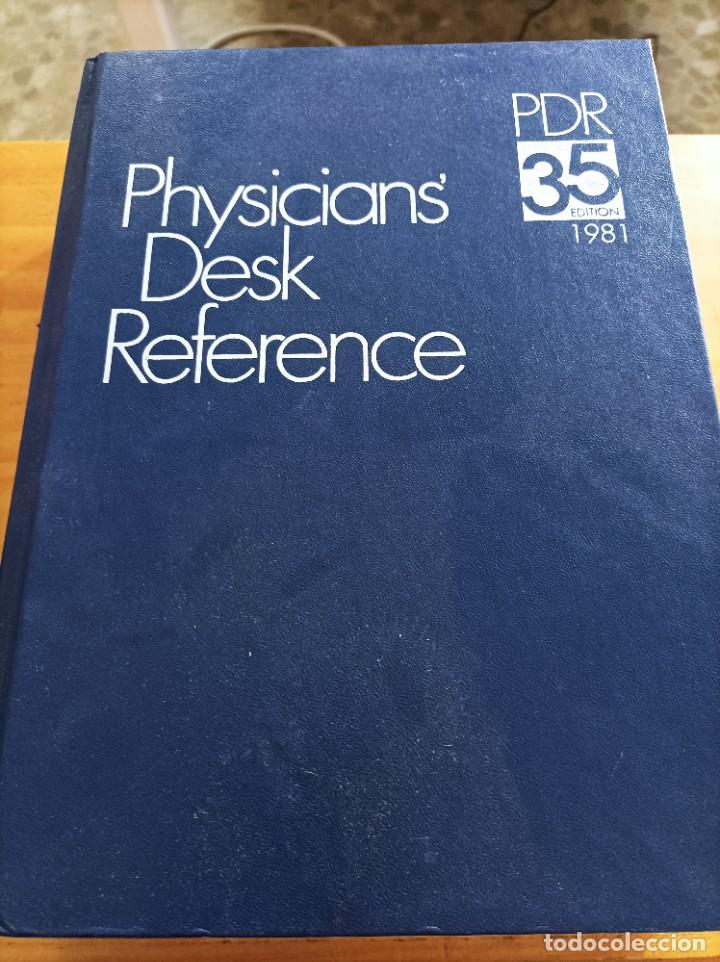 Libros de segunda mano: PHYSICIANS DESK REFERENCE.PDR 35 EDIT,1981.INDICE - Foto 1