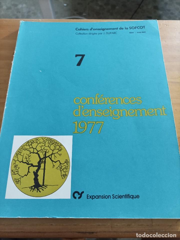 Second hand books: 7 CONFERENCES D' ENSEIGNEMENT,1977,J.DUPARC,176 PAG.VER INDICE.