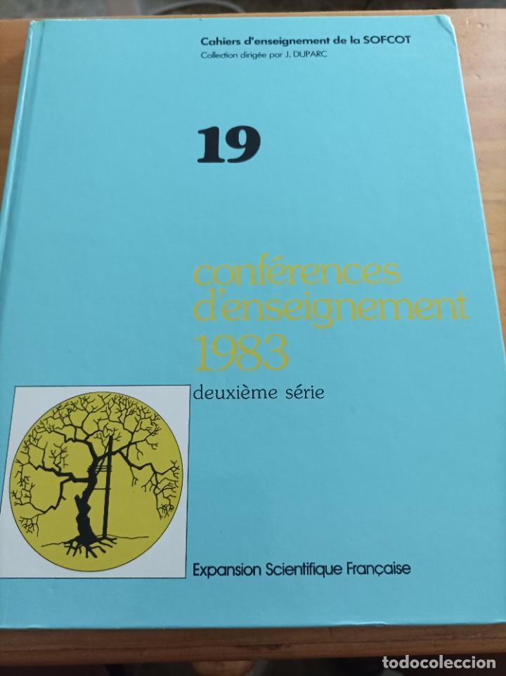 Second hand books: 19 CONFERENCES D' ENSEIGNEMENT,1983,J.DUPARC,131 PAG.VER INDICE.