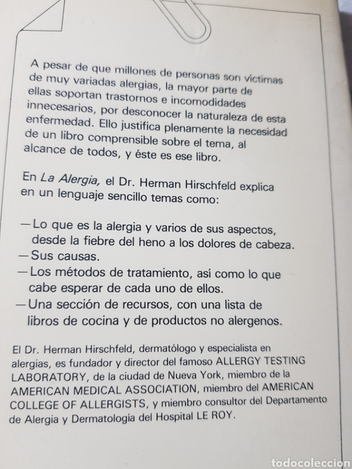 Libros de segunda mano: La alergia - Foto 2