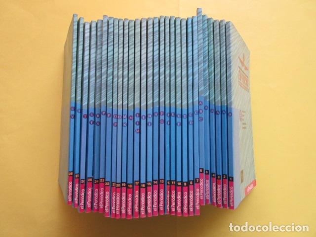 Libros de segunda mano: ENCICLOPEDIA en forma PERIODICO - COMPLETA 29 TOMOS -EXCELENTE ESTADO 1990