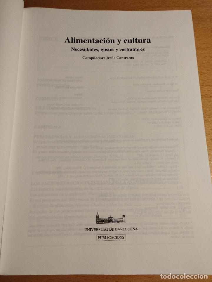 Alimentación y cultura. Necesidades, gustos y c