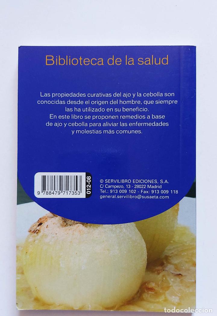 Libros de segunda mano: Como curarse con el ajo y la cebolla | Sofia Vilches | Servilibro Ediciones - Foto 5