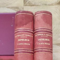 Libros de segunda mano: NUEVOS ELEMENTOS DE PATOLOGIA Y CLINICA MEDICAS. A. LAVERAN Y J. TEISSIER.DOS TOMOS. 1880. JJZ. Lote 339529048
