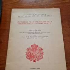 Libros de segunda mano: PROBLEMAS DE LA UTILIZACION DE LA MICROBIOLOGIA CON FINES BELICOS 1979. Lote 341177878