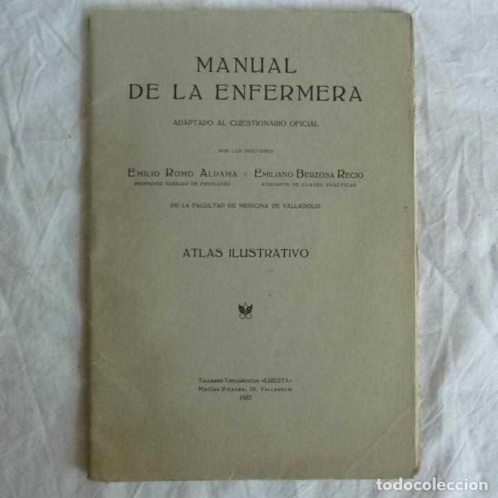 Gebrauchte B&uuml;cher: Manual de enfermer&iacute;a 19 l&aacute;minas E. Romo Aldama y E. Berzosa Recio, 1937