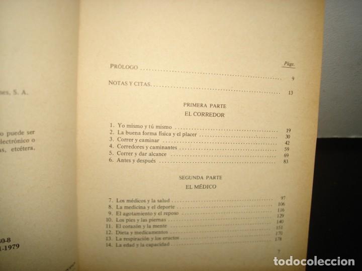 Libros de segunda mano: 5- POR QU&Eacute; Y C&Oacute;MO CORRER - DR. GEORGE SHEEHAN - Foto 4