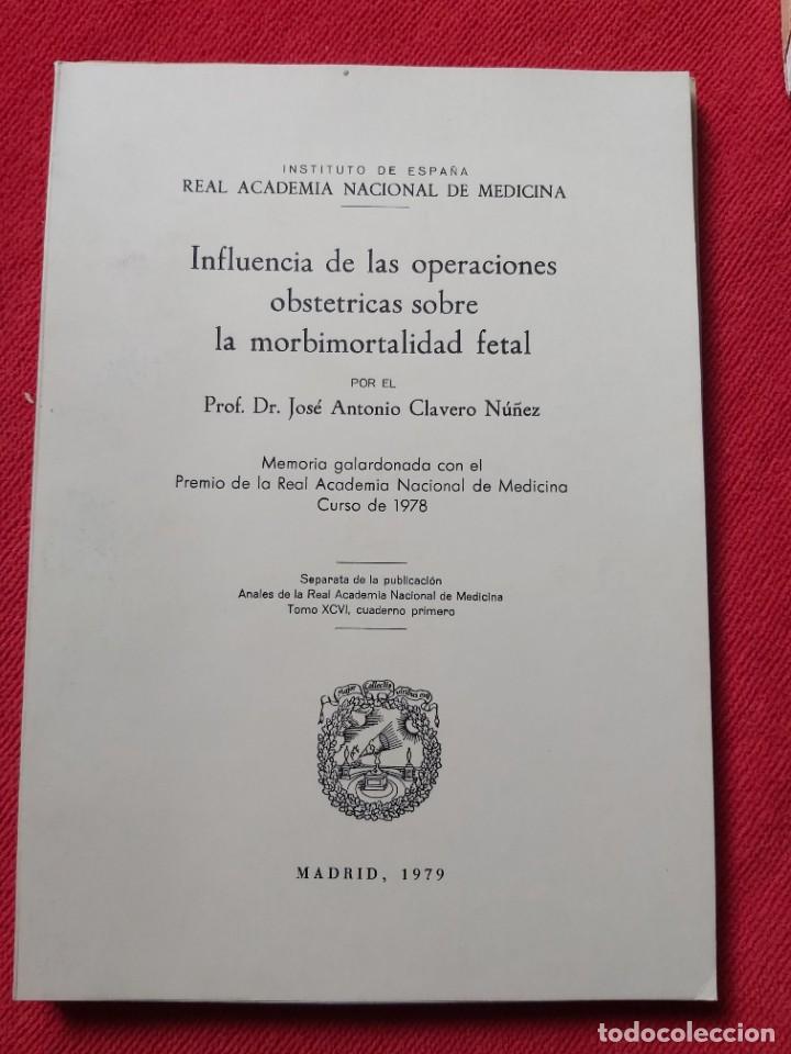 Gebrauchte B&uuml;cher: INFLUENCIA DE LAS OPERACIONES OBST&Eacute;TRICAS SOBRE LA MORBIMORTALIDAD FETAL.