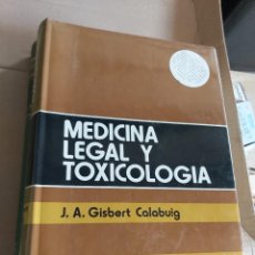 Libros de segunda mano: MEDICINA LEGAL Y TOXICOLOGÍA.. Lote 344220603