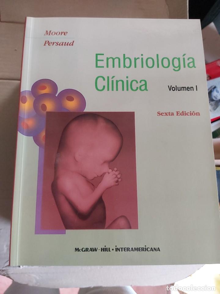 Libros de segunda mano: EMBRIOLOG&Iacute;A CL&Iacute;NICA. VOLUMEN I.